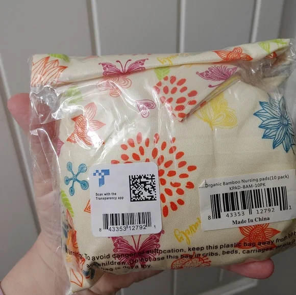 NWT Kindred Bravely Floral Bamboo Nursing Pads - Picture 2 of 3